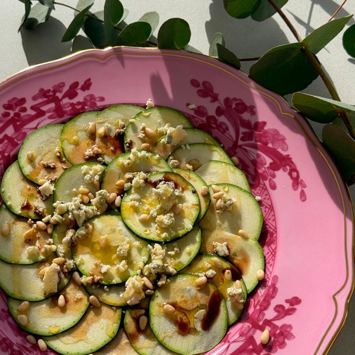Carpaccio de Calabacín