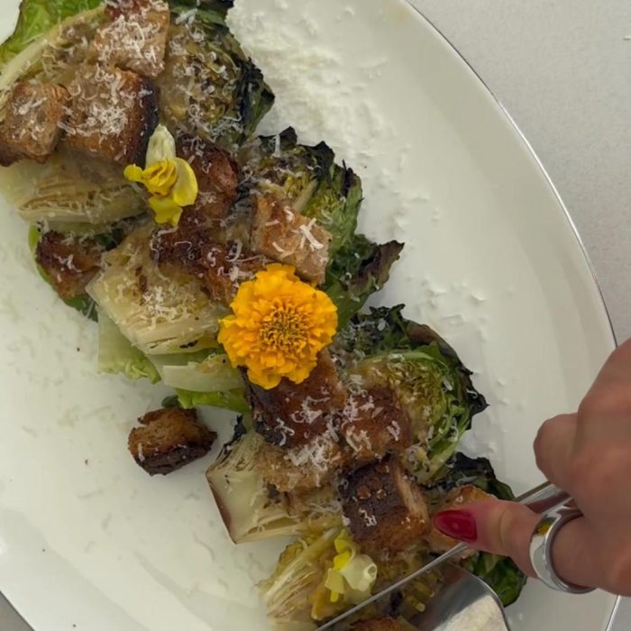 Ensalada César Asada
